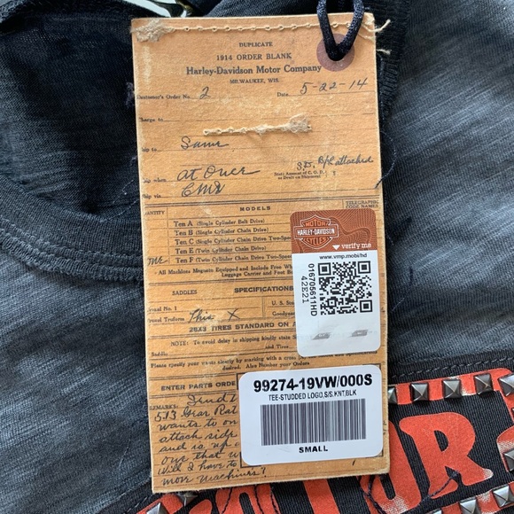 NWT- HARLEY DAVIDSON T-SHIRT - Picture 4 of 5